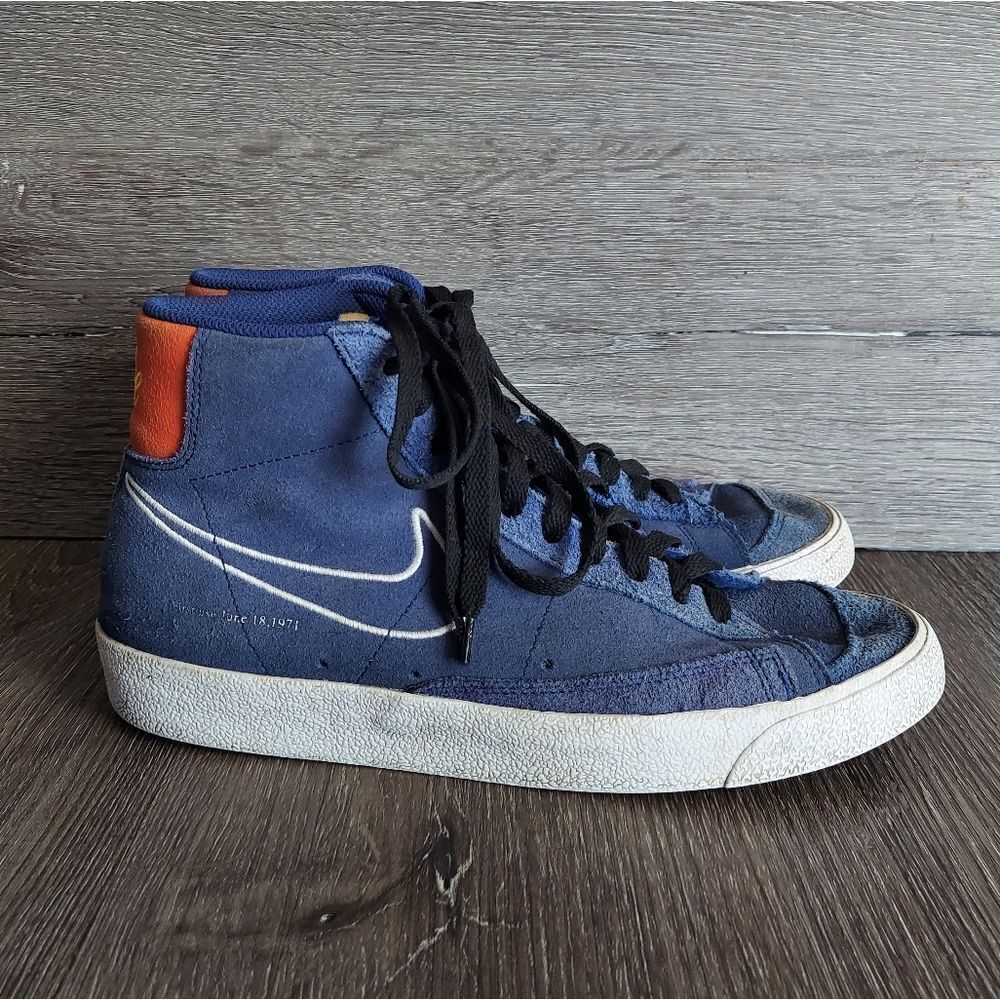 Nike Blazer Mid 77 First Use Deep Royal Blue Size 9